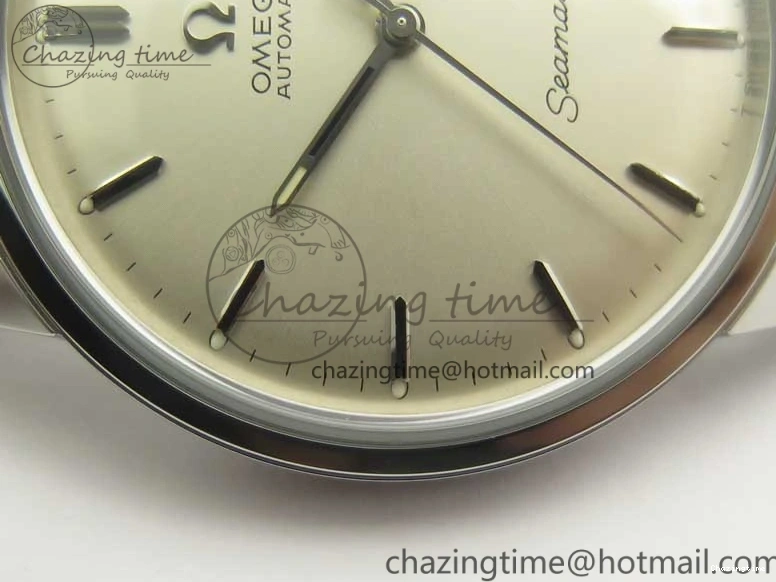 1226 Seamaster 30 1962 date SS TW Best Edition White Dial Silver Markers On Black Leather Strap MIYOTA Fashionable 8021